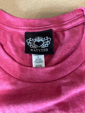 Katydid Hot Pink Crewneck T-Shirt